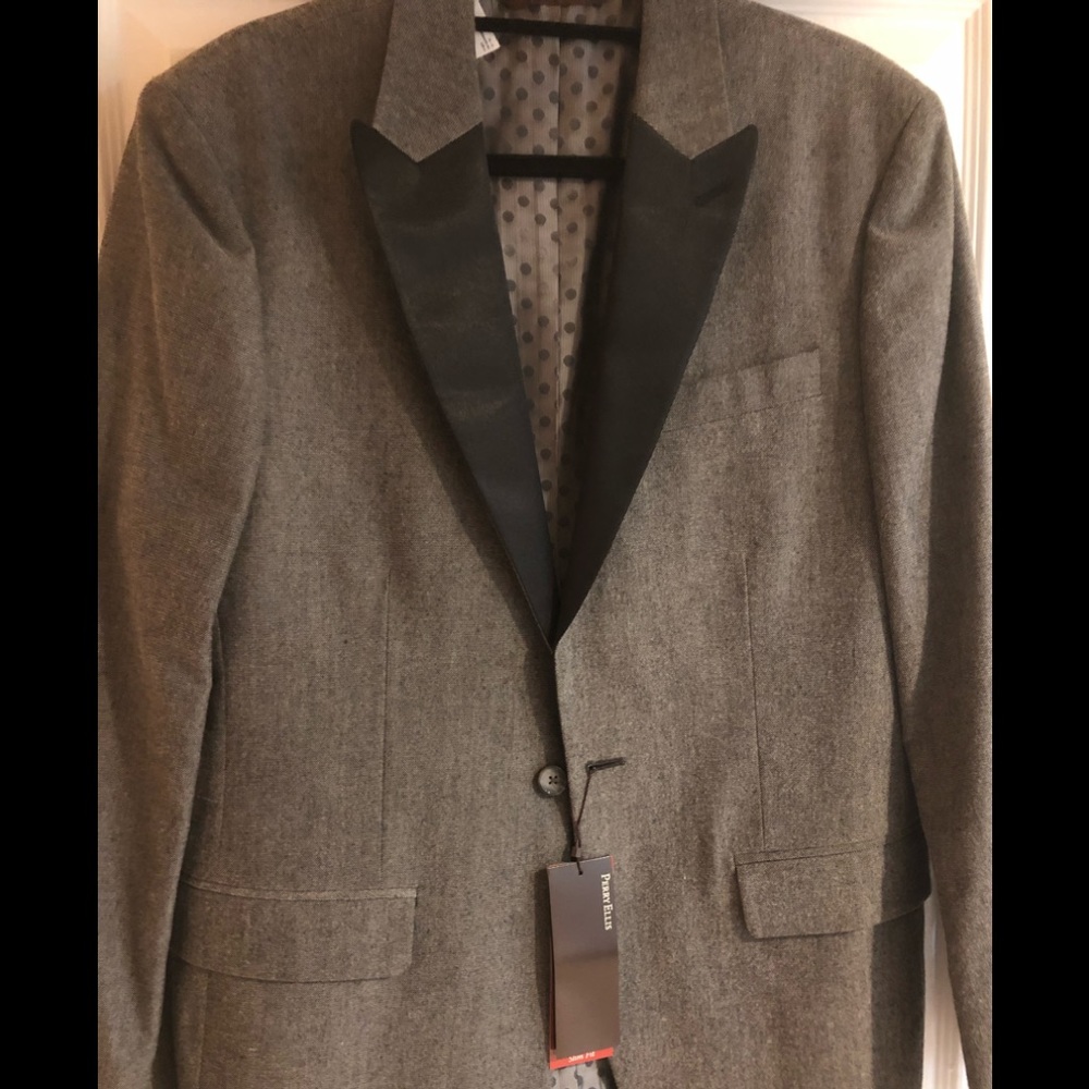 Men’s Blazer Grey & Black